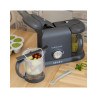 Ατμομάγειρας & Μπλέντερ Babycook Duo 4 In 1 Dark Grey 2x1.1lt BR78694