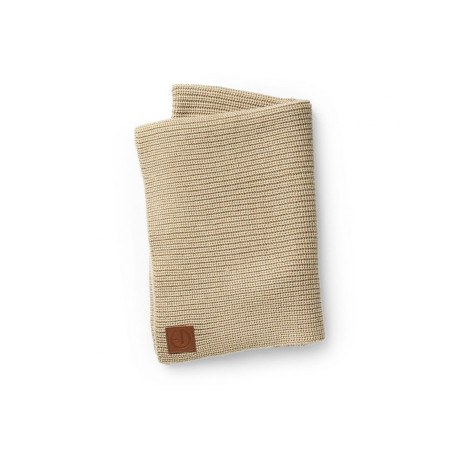 Κουβέρτα Μάλλινη Elodie Pure Khaki BR77432 75X100