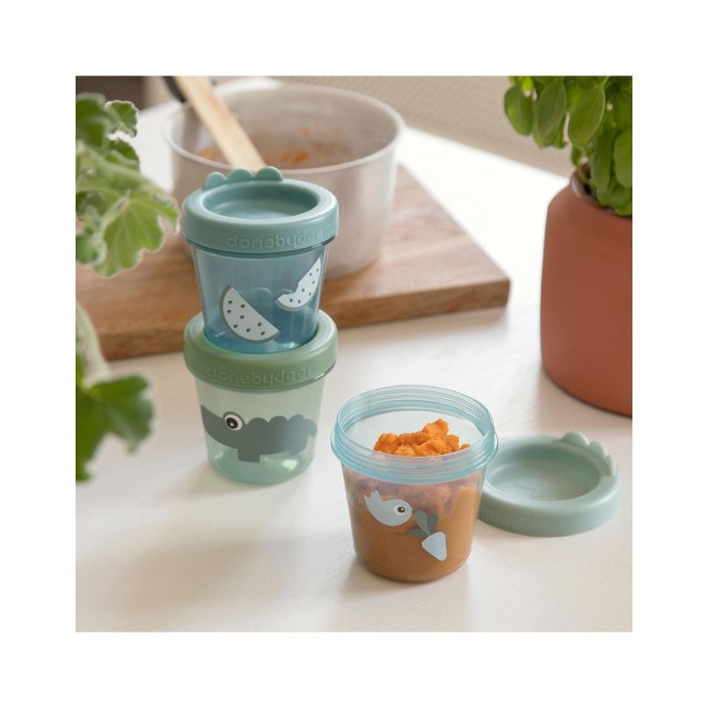 Δοχείο Φαγητού Σετ 3 Τεμ. Done By Deer Croco...