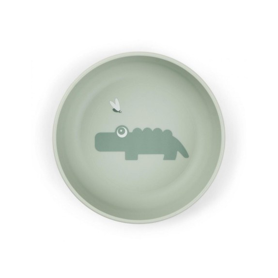 Παιδικό Μπωλ Με Αντιολισθιτική Βάση Happy Clouds Green...