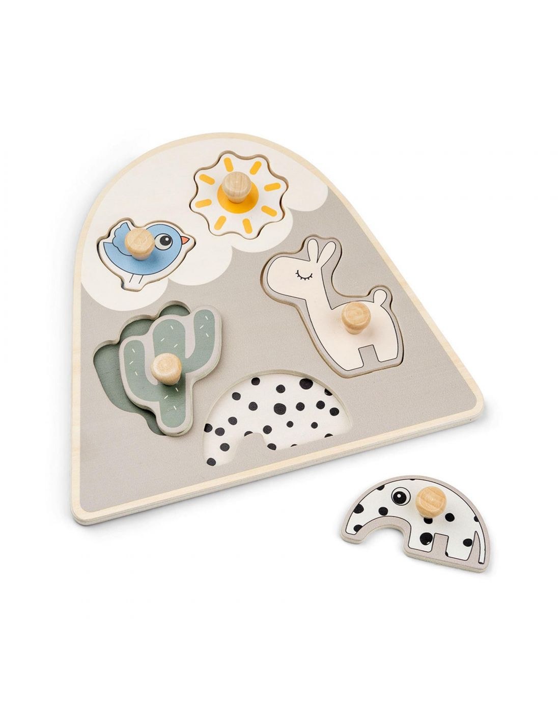 Ξύλινο Παζλ Done By Deer Lalee Sand BR77688