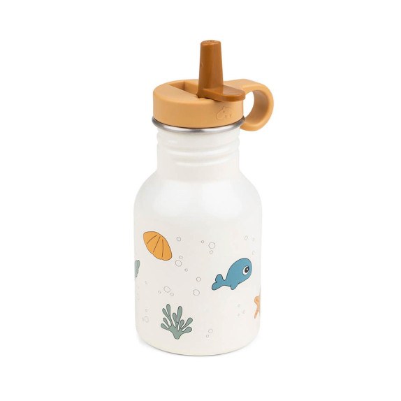 Παγουρίνο Ανοξείδωτο Done By Deer Sea Friends Beige 350ml...