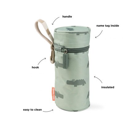 Θήκη Για Θερμός Υγρών Done By Deer Croco Green BR77725