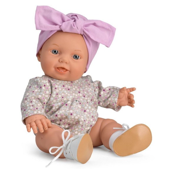 Κούκλα Magic Baby Rose Με Κορμάκι Και Ροζ Κορδέλα 33εκ....