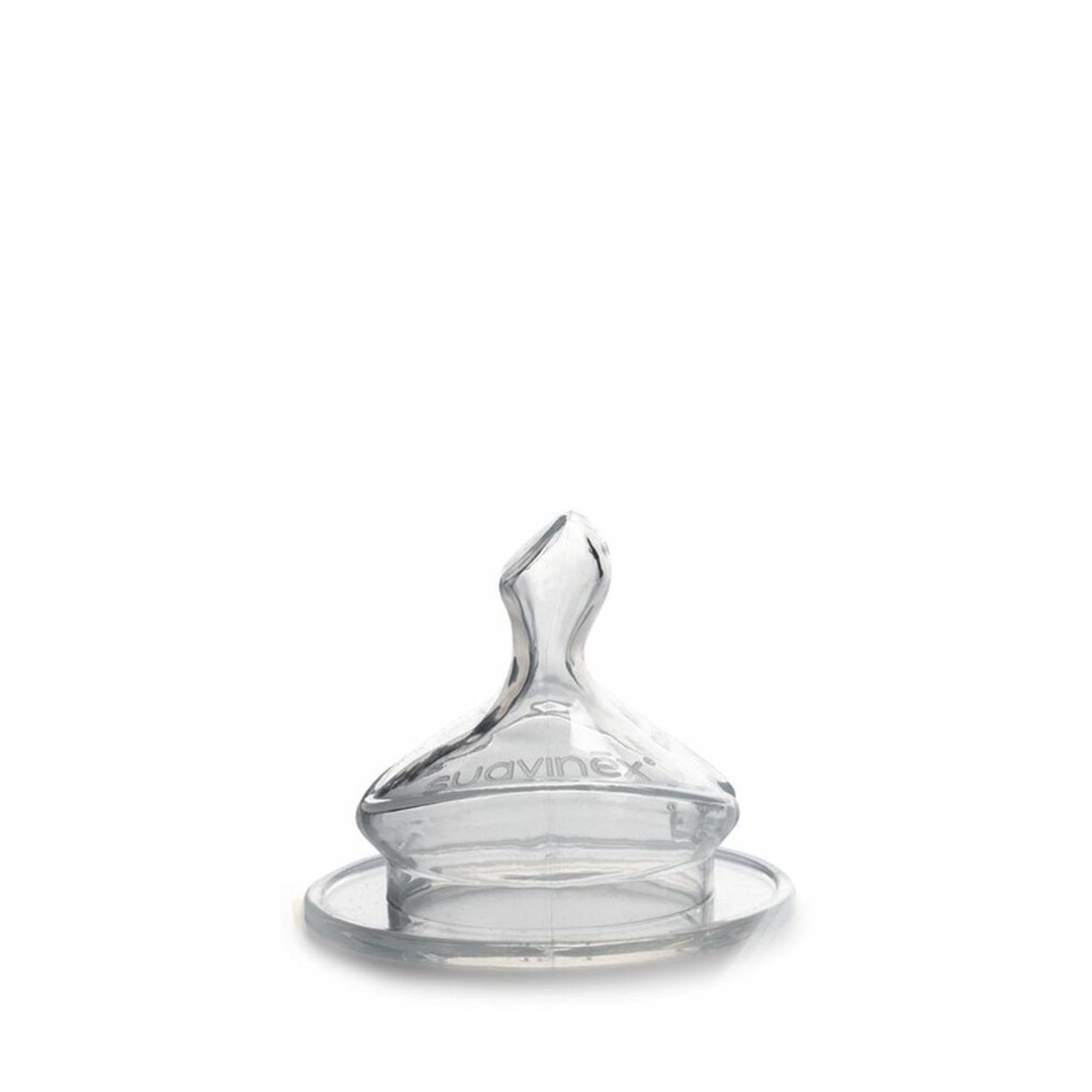 Θηλή Σιλικόνης Ανατομική Γρήγορη Ροή +6μ 2τμχ Suavinex BR78429