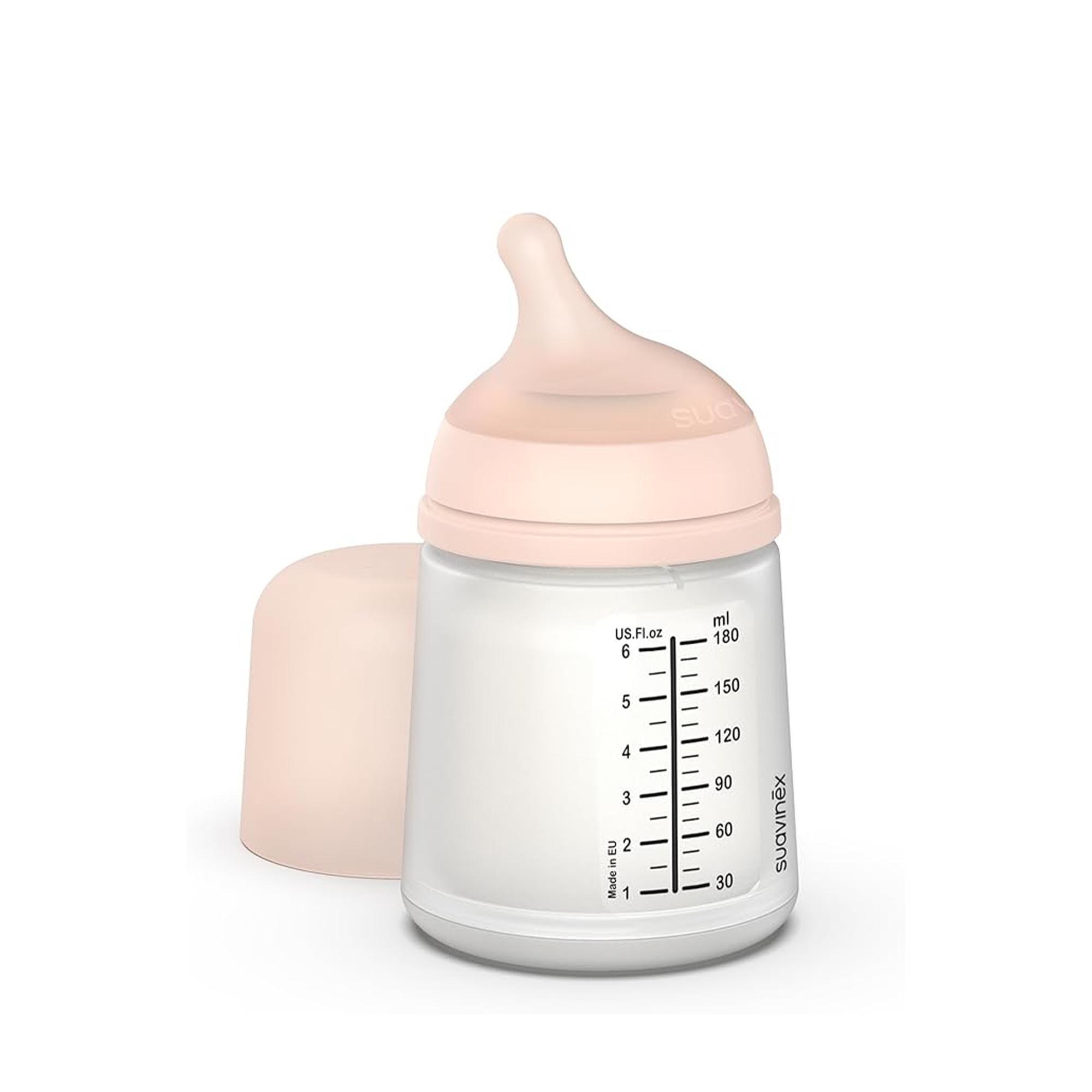 Μπιμπερό Anti Colic Zero 180ml +0μ Προσαρμοσμένη Ροή Suavinex