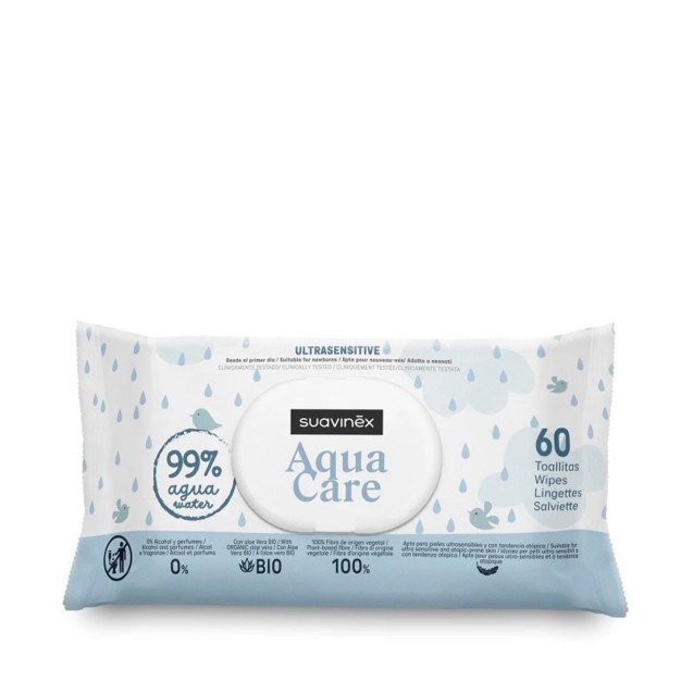 Μωρομάντηλα με 99%Νερό χωρίς άρωμα  60 τεμ...