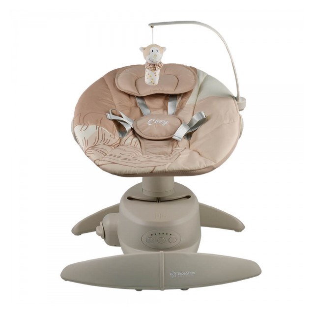 Κούνια ηλεκτρική Bebe Stars Cozy Mocha 254-182