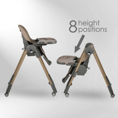 Καρέκλα Φαγητού Bebe Stars Milk Beige 866-182