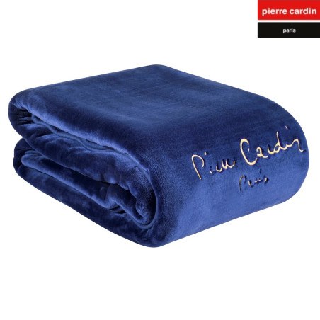 ΚΟΥΒΕΡΤΑ ΜΟΝΗ 160X220 PIERRE CARDIN NANCY 545 NAVY (9)