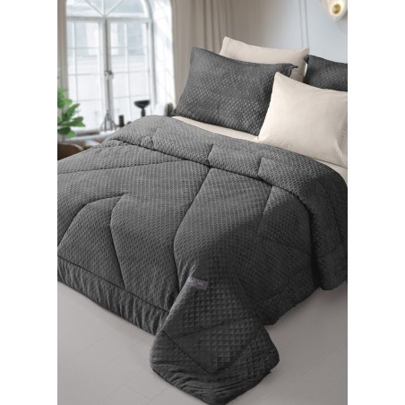 Κουβερτοπάπλωμα Υπέρδιπλο Saint Clair Baroque Carbon 220x240