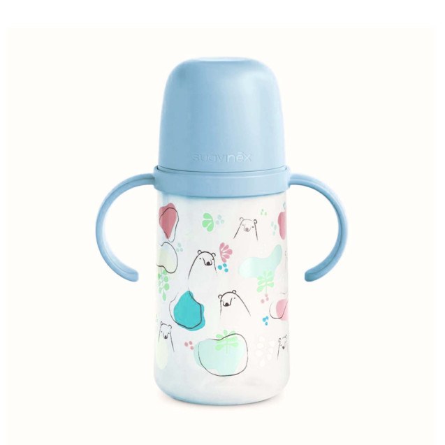 Μπουκάλι Εκπαιδευτικό με λαβές 270ml +6μ BEAR...