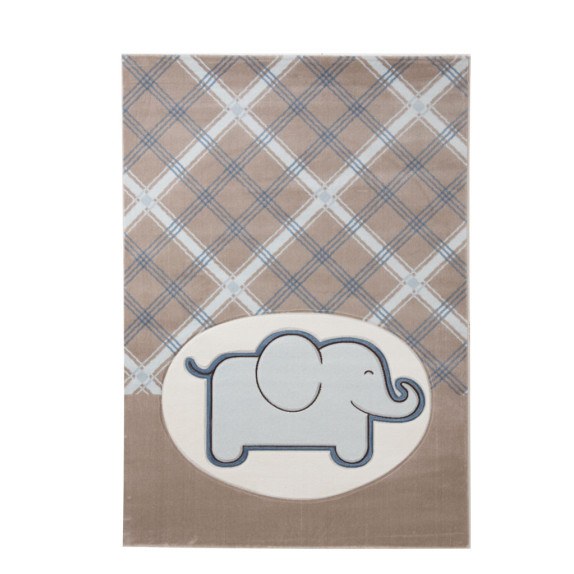 Παιδικό Χαλί Sky 6398A BEIGE L.BLUE Royal Carpet - 80 x...