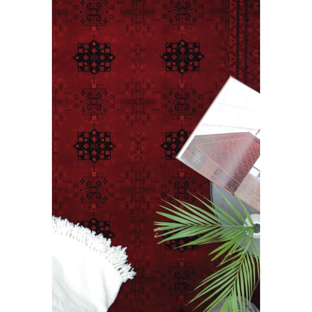 Κλασικό χαλί Afgan 8127A D.RED Royal Carpet -...