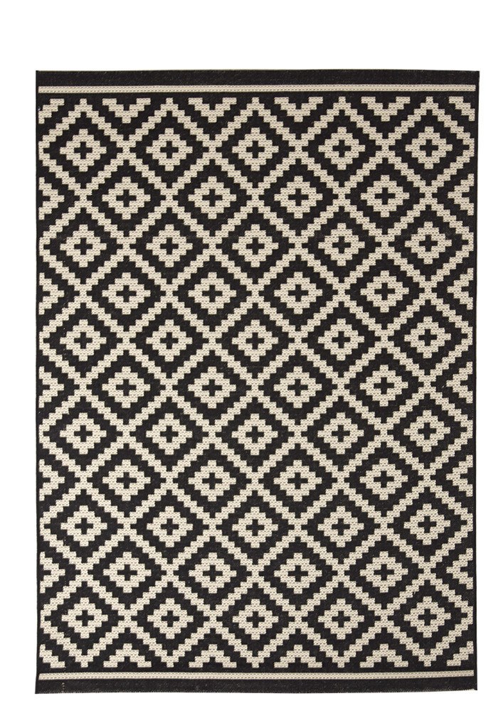 Ψάθα Flox BLACK 721K Royal Carpet - 67 x 140 cm