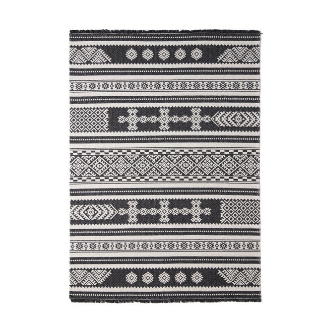 Χαλί Casa Cotton BLACK 22095 Royal Carpet - 157...