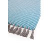 Χαλί Urban Cotton Kilim Houndstooth Caribbean Sea Royal Carpet - 130 x 190 cm
