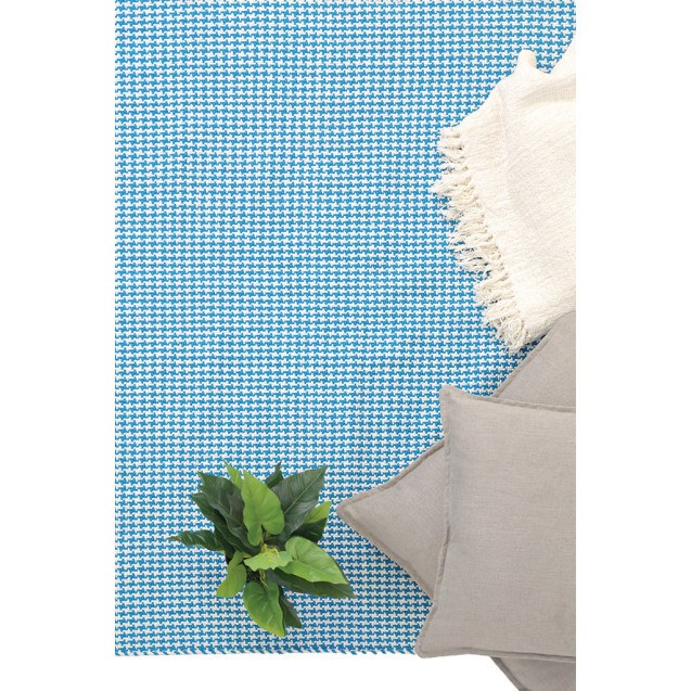 Χαλί Urban Cotton Kilim Houndstooth Caribbean...