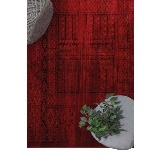 Κλασικό χαλί Afgan 7504H D.RED Royal Carpet -...