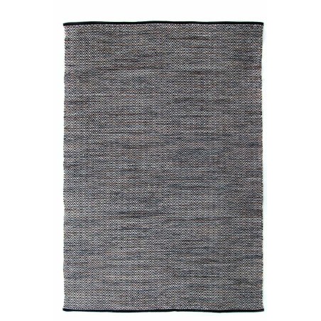Χαλί Urban Cotton Kilim Venza Black Royal Carpet - 130 x 190 cm