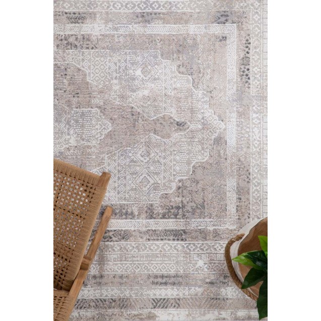 Χαλί Infinity 5915B GREY WHITE Royal Carpet -...