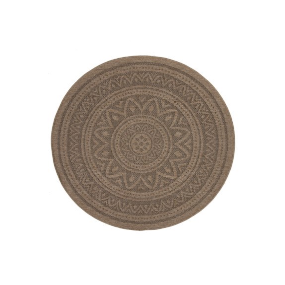 Ψάθα Avanos 8871 BLACK Royal Carpet - 160 x 160 cm