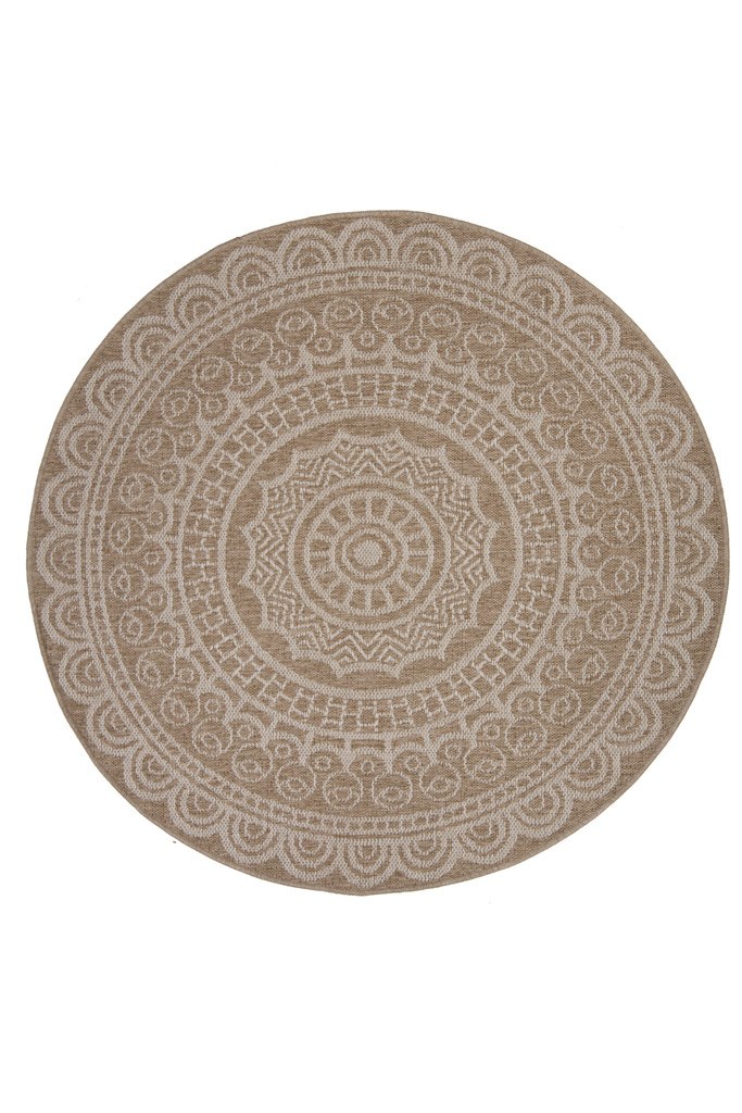 Ψάθα Avanos 8893 WHITE Royal Carpet - 160 x 160 cm