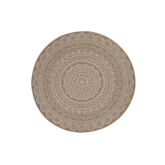 Ψάθα Avanos 8893 WHITE Royal Carpet - 200 x 200 cm