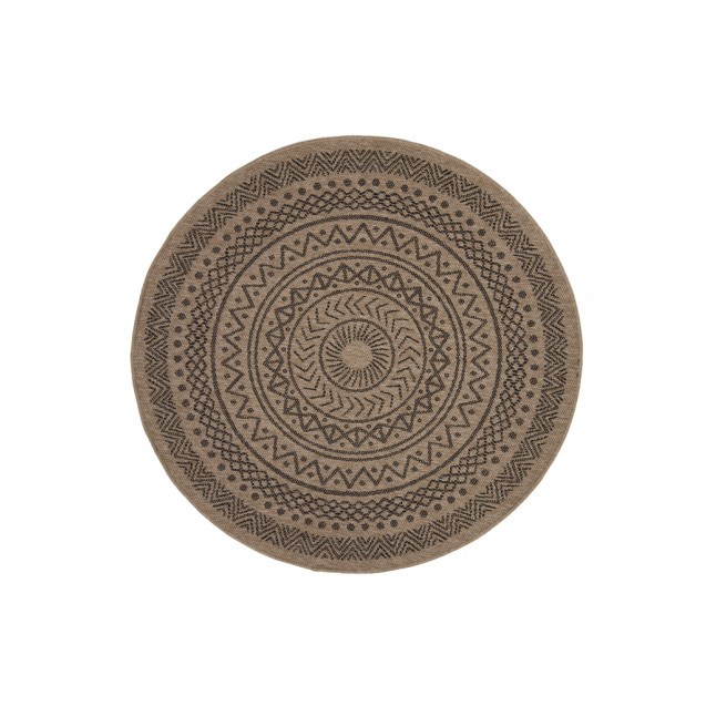 Ψάθα Avanos 8894 BLACK Royal Carpet - 200 x 200 cm