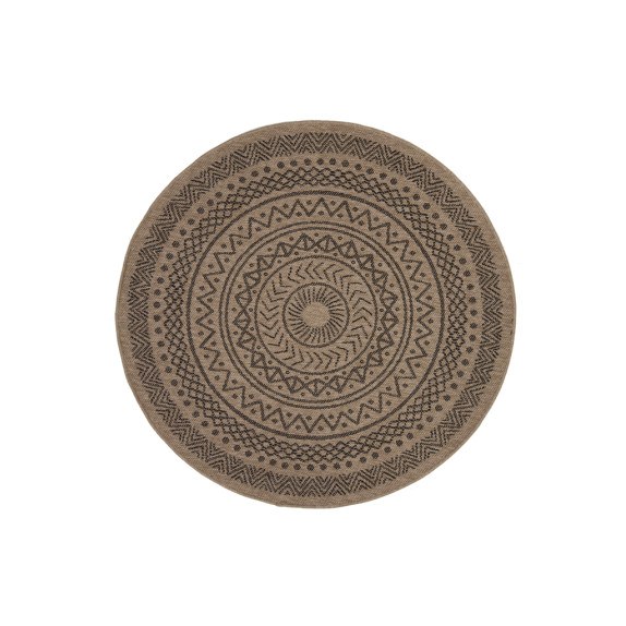 Ψάθα Avanos 8894 BLACK Royal Carpet - 160 x 160 cm