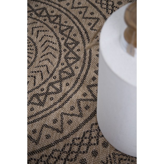 Ψάθα Avanos 8894 BLACK Royal Carpet - 160 x 160 cm