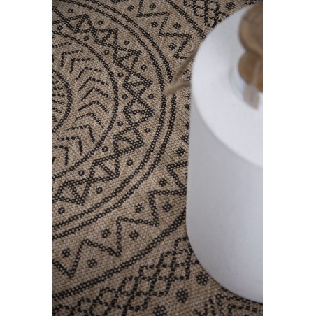 Ψάθα Avanos 8894 BLACK Royal Carpet - 160 x 160 cm