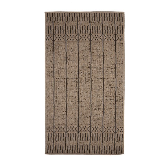 Ψάθα Avanos 9004 BLACK Royal Carpet - 80 x 150 cm