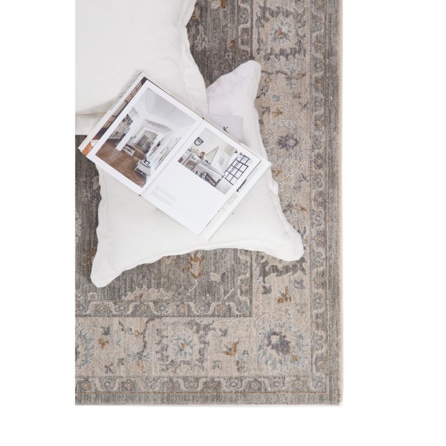 Κλασικό Χαλί Tabriz 662 D.GREY Royal Carpet -...