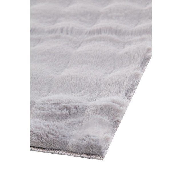 Γούνινο Χαλί Bunny BUBBLE GREY Royal Carpet -...