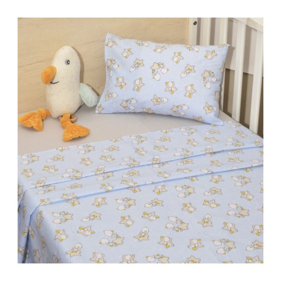 Σετ Σεντόνια Λίκνου 2 Τεμαχίων Baby Oliver Σχέδιο 211 80x100