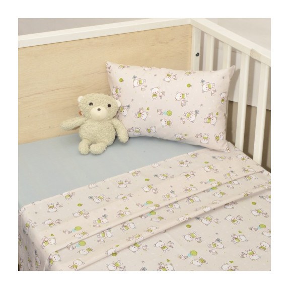 Σετ Σεντόνια Λίκνου 2 Τεμαχίων Baby Oliver Σχέδιο 213 80x100