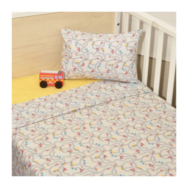 Σετ Σεντόνια Λίκνου 2 Τεμαχίων Baby Oliver...