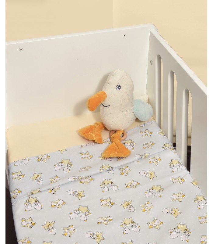 Σετ Σεντόνια Κούνιας 3 Τεμαχίων Baby Oliver Σχέδιο 210 110x160
