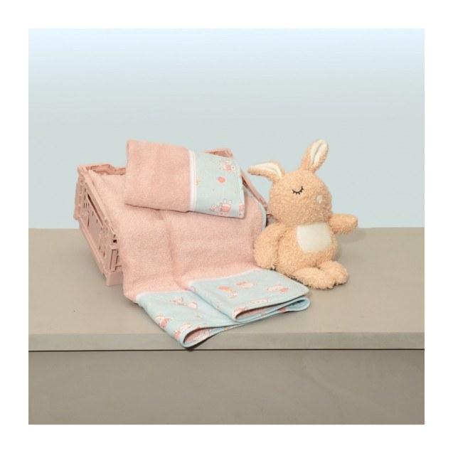 Σετ Βρεφικές Πετσέτες 2 Τεμαχίων Baby Oliver...