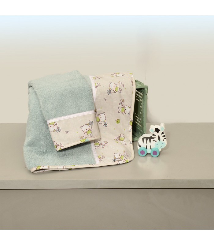 Σετ Βρεφικές Πετσέτες 2 Τεμαχίων Baby Oliver Σχεδιο 213