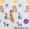 Αφρώδες Στρώμα Taf Toys Savannah Super Size Foam Playmat T-12715