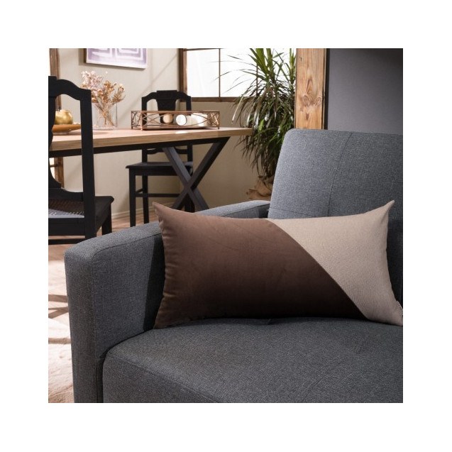 Μαξιλαροθήκη Teoran Minus 03 - 50x50cm με γέμιση