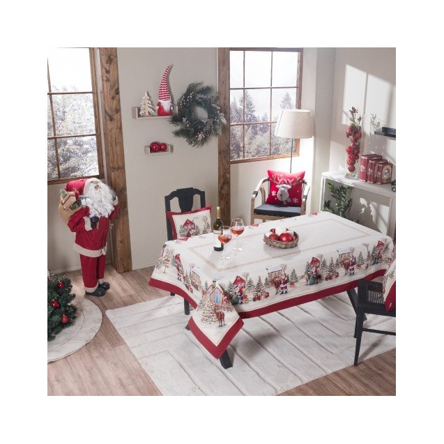 Χριστουγεννιάτικη Τραπεζομάντηλο Teoran Wells -...