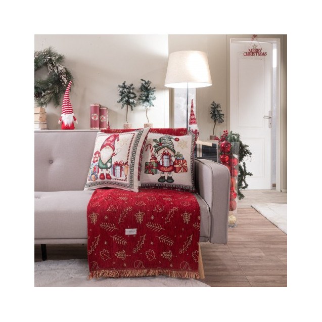 Χριστουγεννιάτικη Μαξιλαροθήκη Teoran Steyr -...