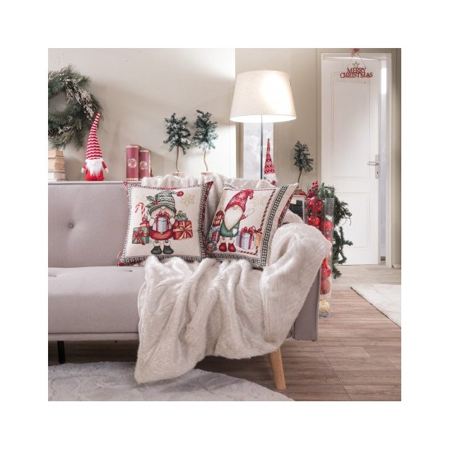 Χριστουγεννιάτικη Μαξιλαροθήκη Teoran Steyr -...