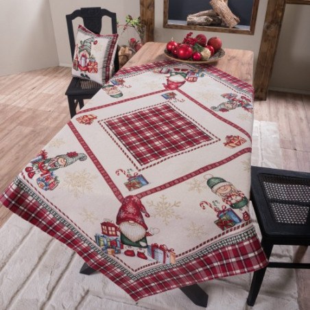 Χριστουγεννιάτικη Τραπεζομάντηλο Teoran Steyr - 140x220cm