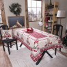Χριστουγεννιάτικη Τραπεζομάντηλο Teoran Steyr - 140x180cm