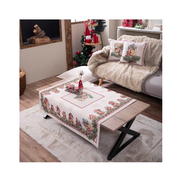 Χριστουγεννιάτικο Καρέ & Τραβέρσα Teoran...