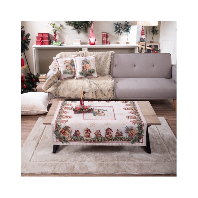 Χριστουγεννιάτικο Καρέ & Τραβέρσα Teoran...